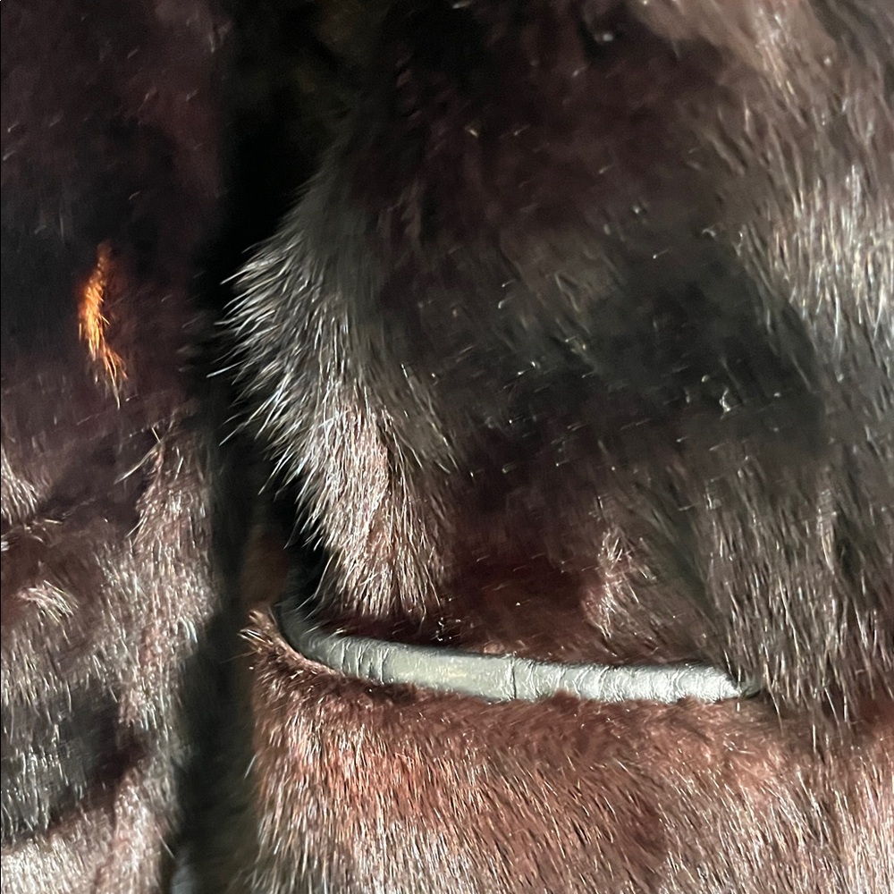 MINK COAT REAL FUR - Picture 4 of 14